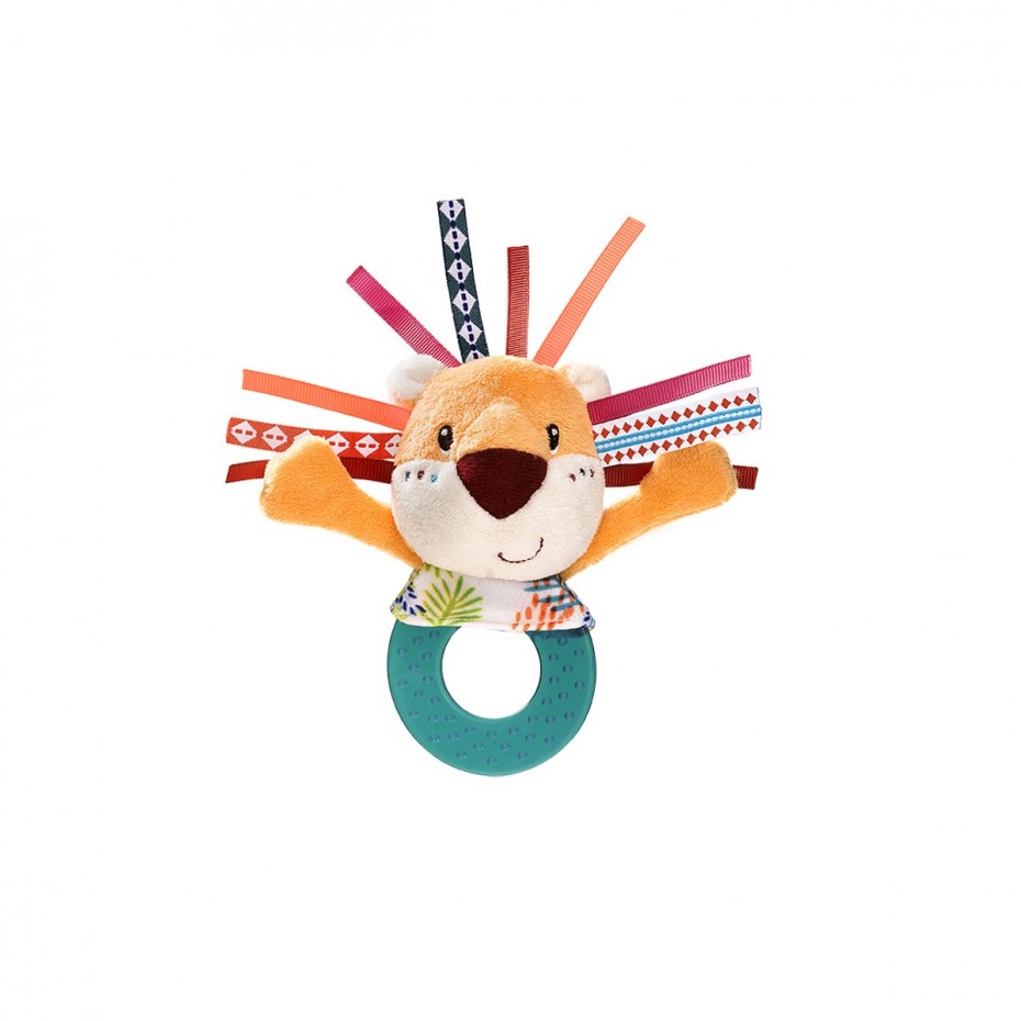 Jack the Lion Teething Rattle