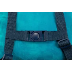Sac à dos bleu Marius le rhinocéros pour enfant et bébé dès 6 mois