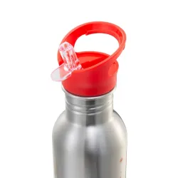 Gourde en acier inoxydable rose, pour enfant dès 2 ans