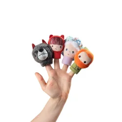 Fingerpuppen Rotkäppchen