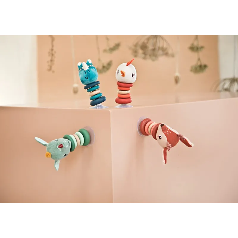 Swinging rattle Stella (with suction cup)