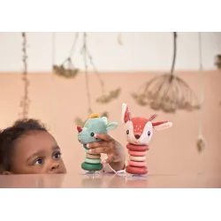 Swingende rammelaar Joe (met zuignap)