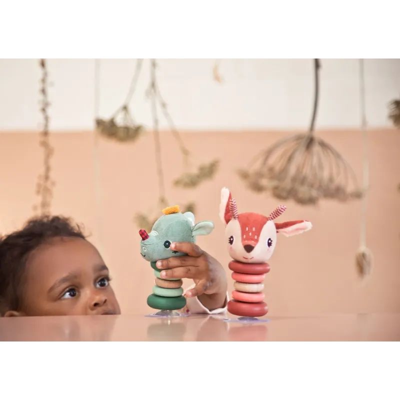 Schwingende Rassel (mit Saugnapf)