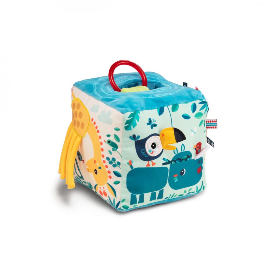 Cubo sonoro per le attività della giungla