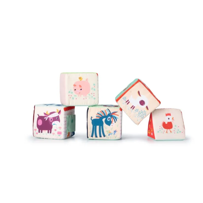 Farm house stacking cubes