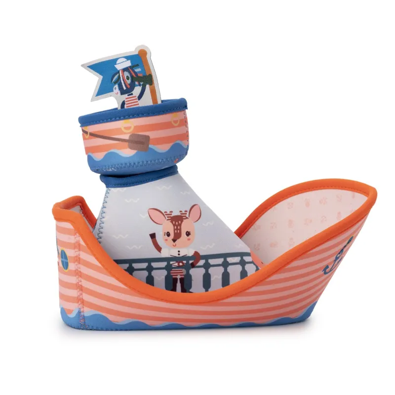 Bateau Pirate électrique Jouet De Bain – Modèle Flottant Pour Enfants, Sans Piles Incluses