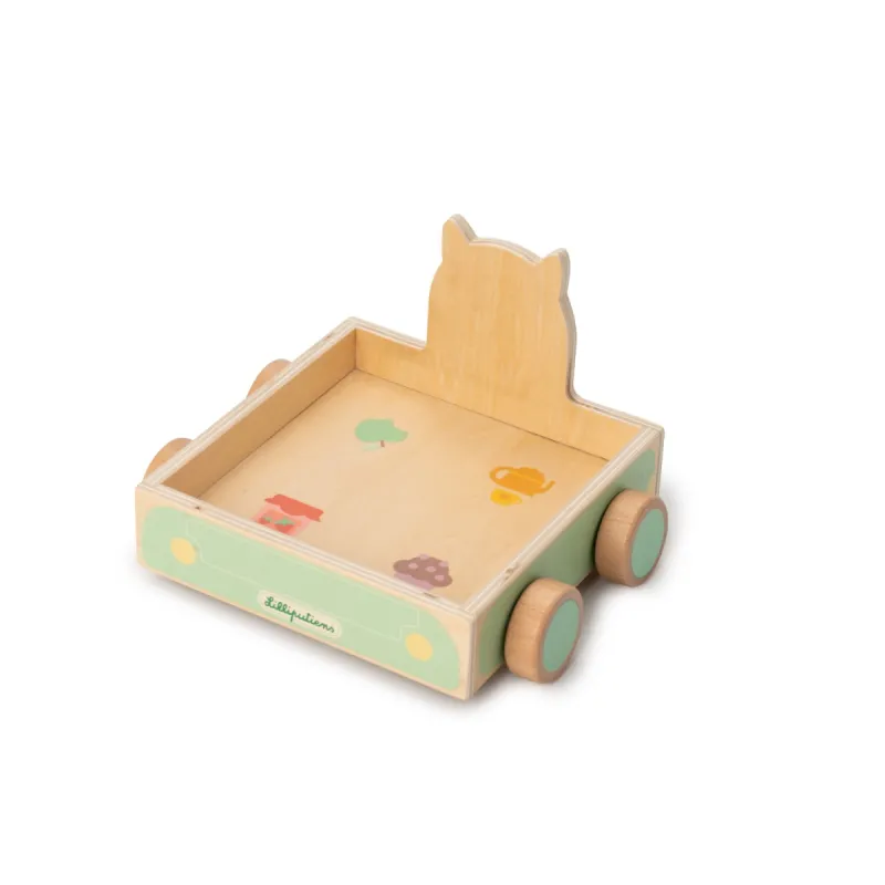 Coche picnic arrastre y clasificador formas