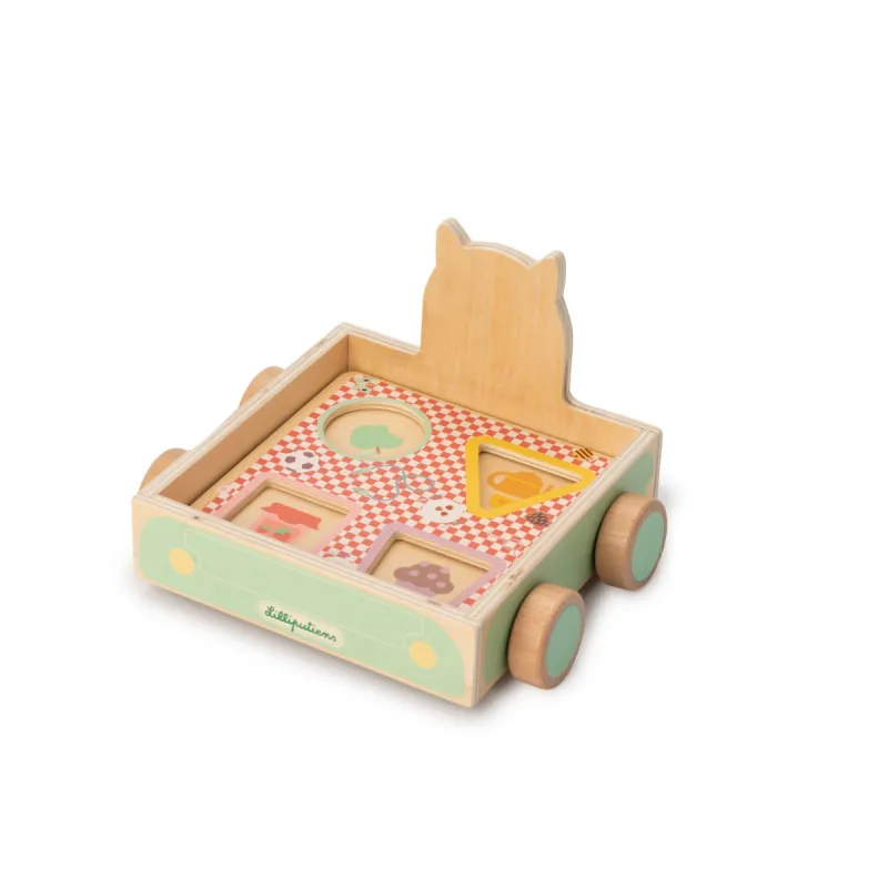 Auto picnic a trainare con inseritore forme