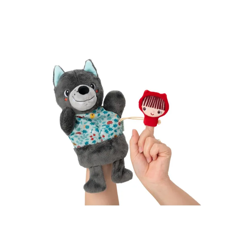 Louis Wolf Handpuppe