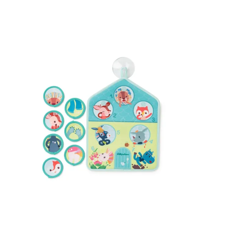 Bath panel "Washing myself - (matching game)