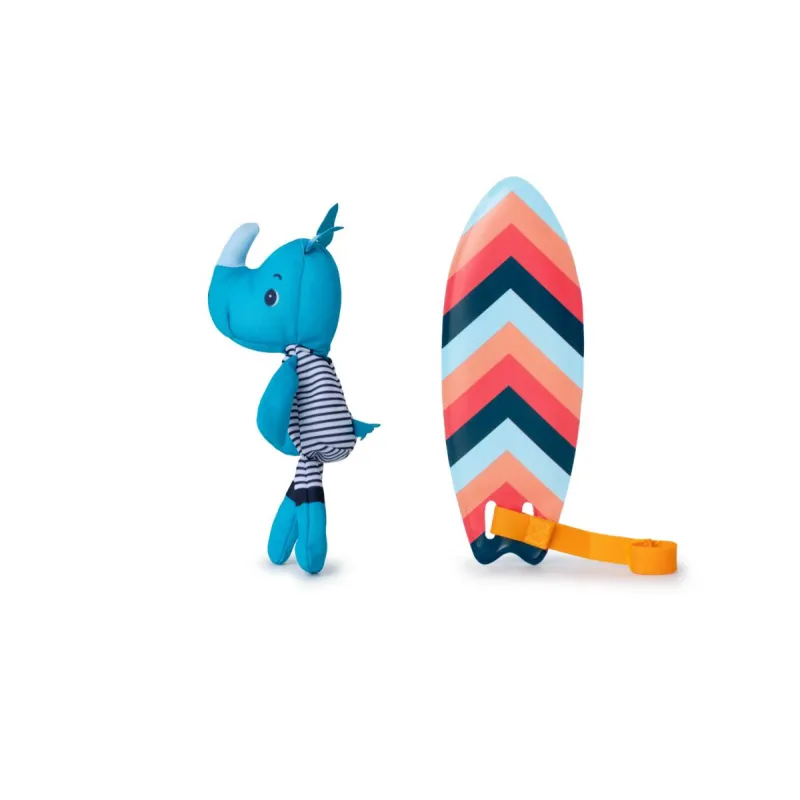 Magische Surfer Marius de neushoorn