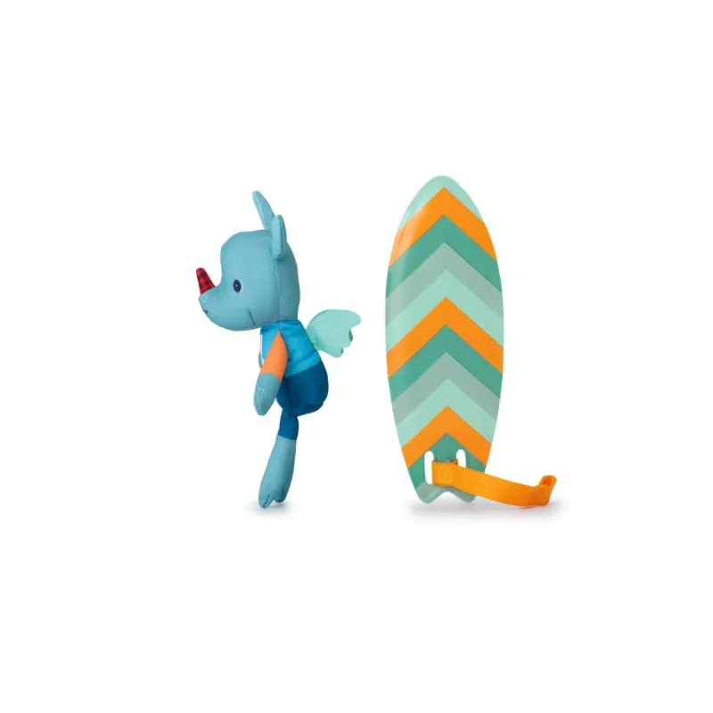Magische Surfer Joe de draak