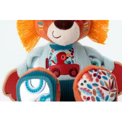 Peluche d'activitŽs Jack le lion