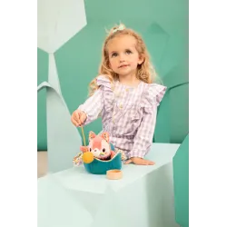 Jeanne kat en haar mandje