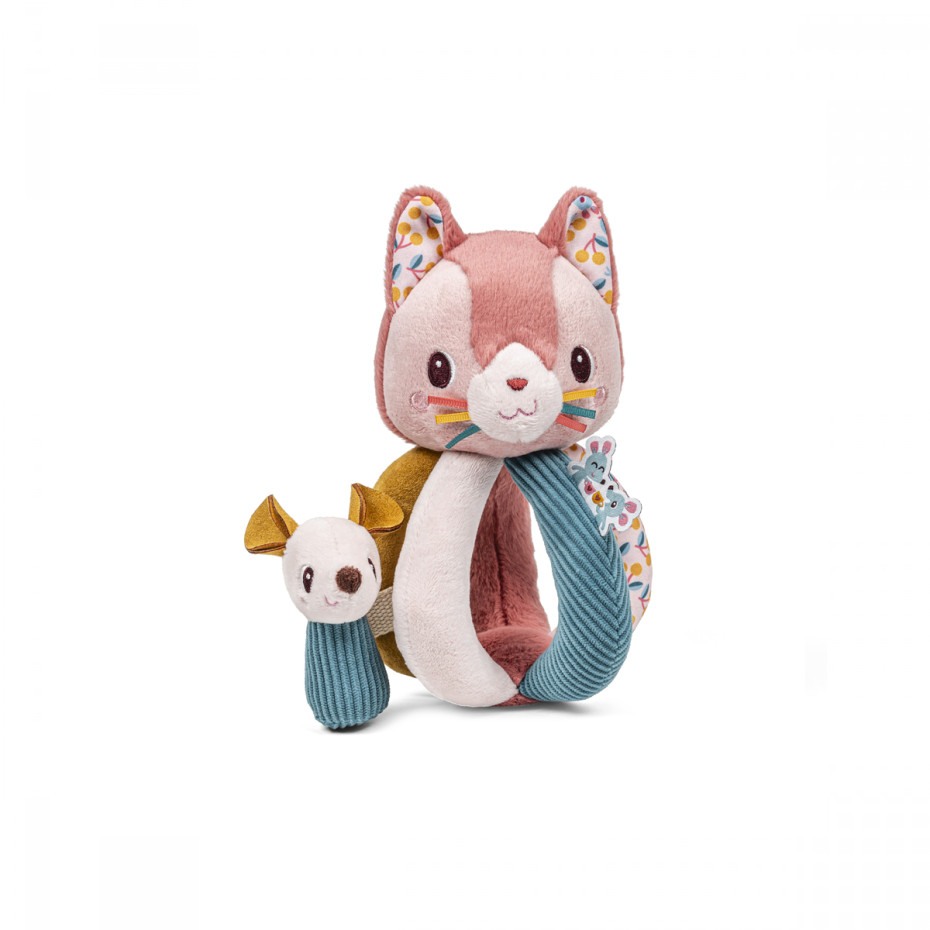 Sonaglino con manici Jeanne il gatto