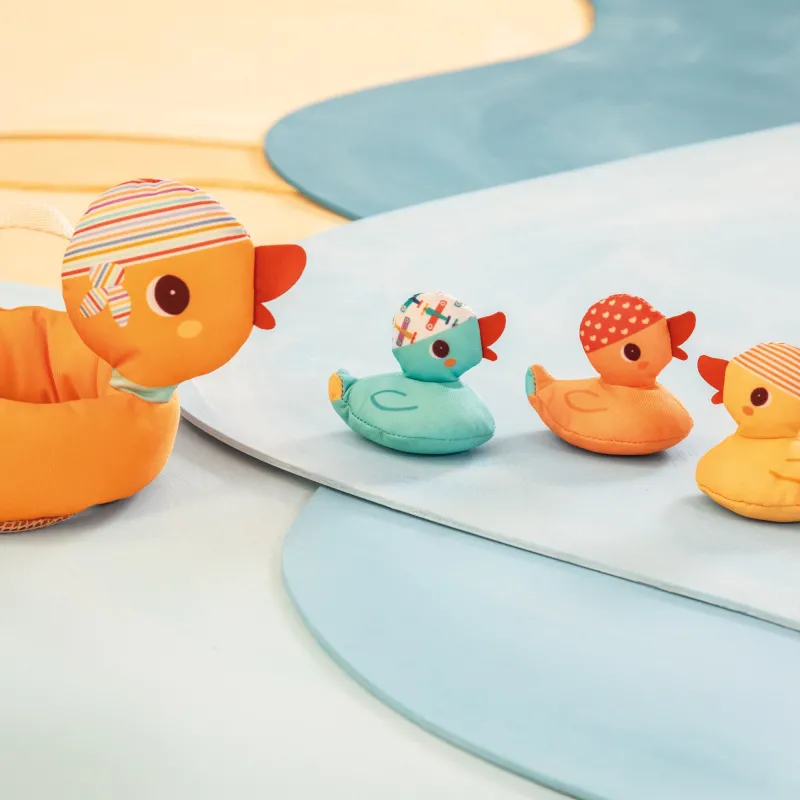 Mamá pato y sus patitos magnéticos