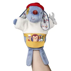 Marioneta de mano Jules el perro