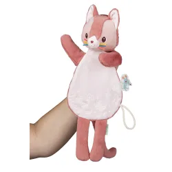 Fosforescerende knuffelpop Jeanne de kat