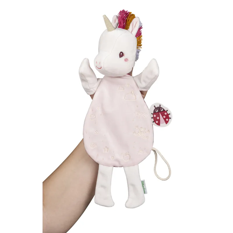 Phosphoreszierendes kuscheltier Lena das Einhorn