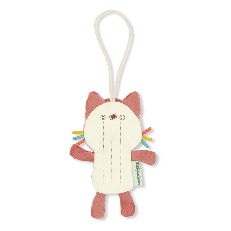 Gepäcketikett Jeanne die Katze