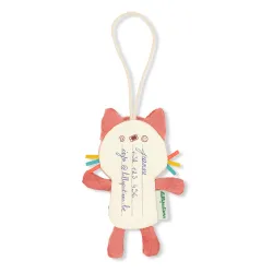 Bagagelabel Jeanne de kat