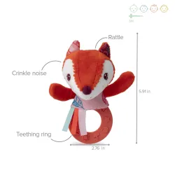 Alice teething rattle