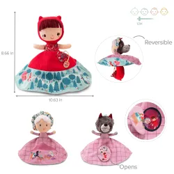 Little red riding hood reversible storydoll