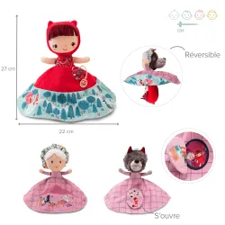 Marionnette réversible Chaperon rouge