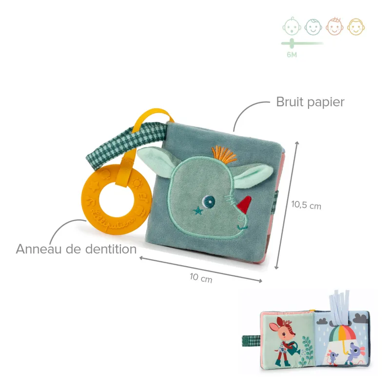 Imagier Joe le dragon, pour bébé dès 6 mois