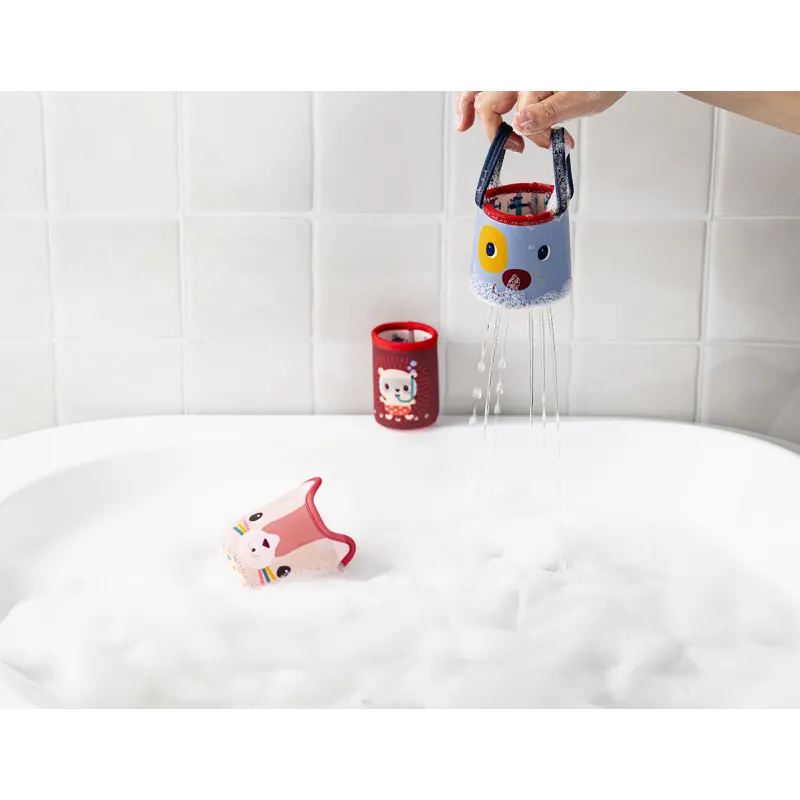 3 badebecher Jules der Hund