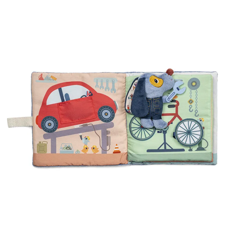 Libro di attività "Il garage di Jules"