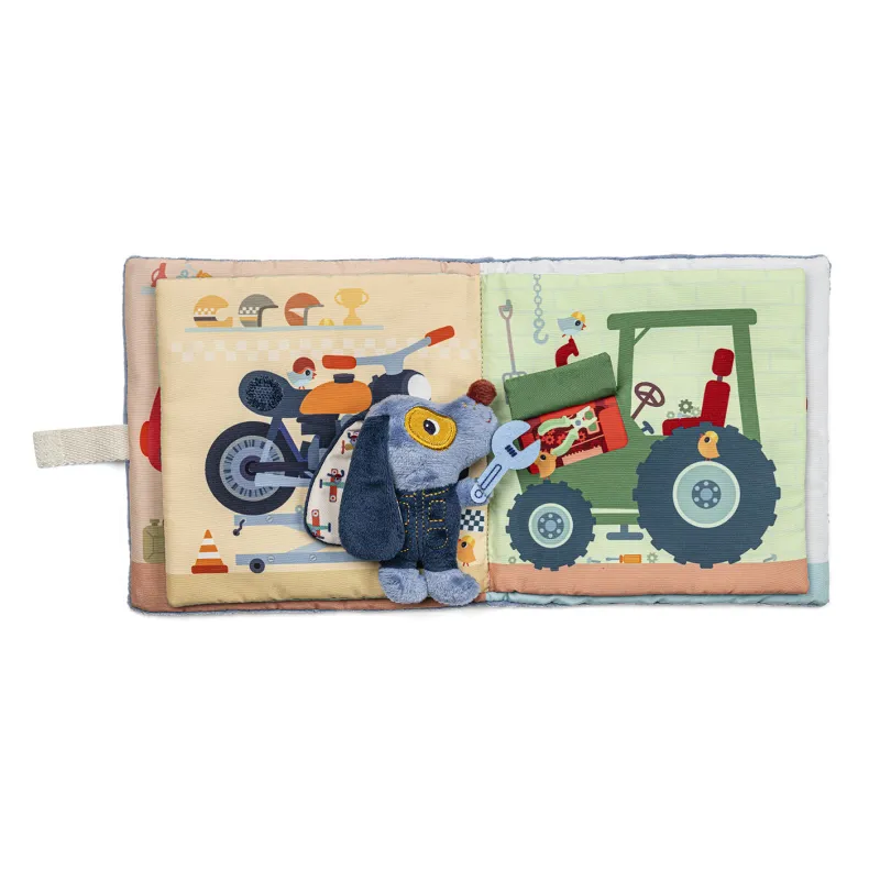 Libro di attività "Il garage di Jules"