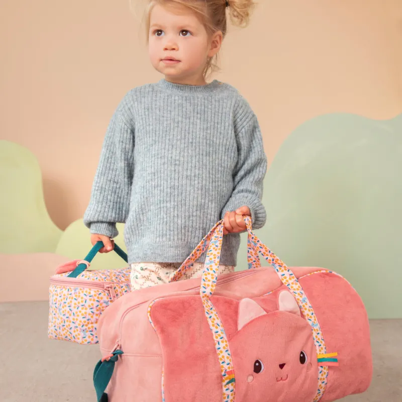 Trousse de toilette enfant Jeanne le chat