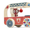 Camion de pompier en bois Jack le lion