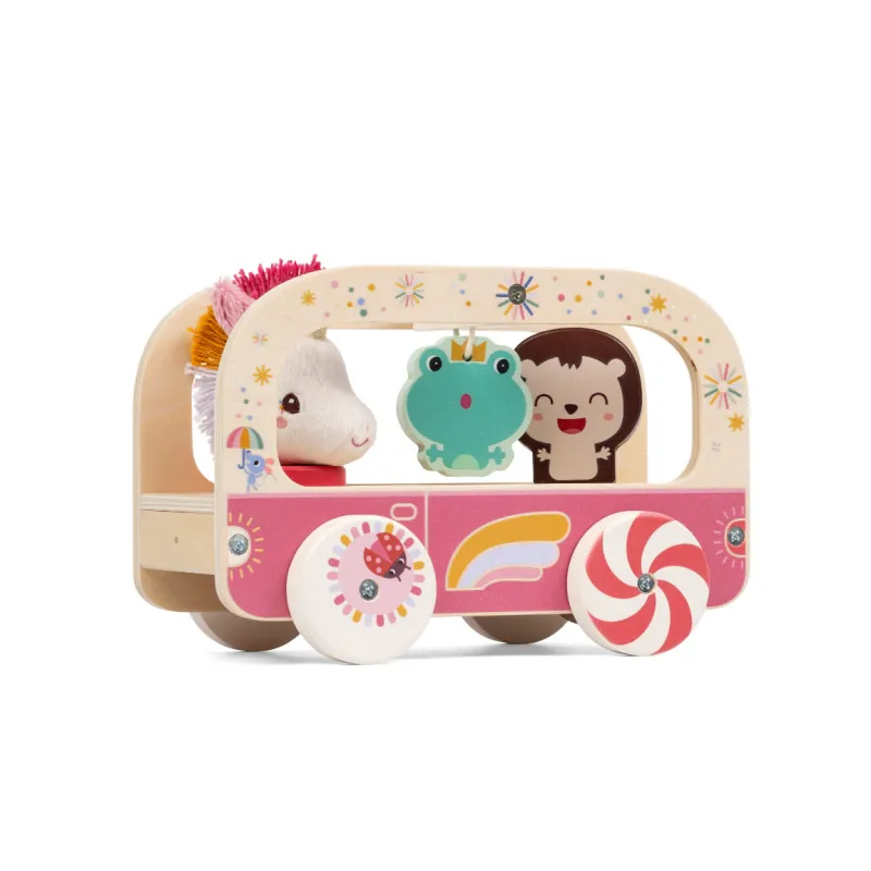 Lena de Eenhoorn Magische Houten Bus