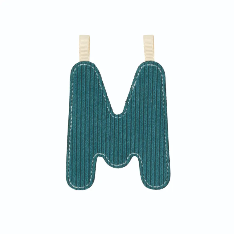 Leuchtender Stoffbuchstabe M (Wende)