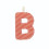 Lettre B en tissu...