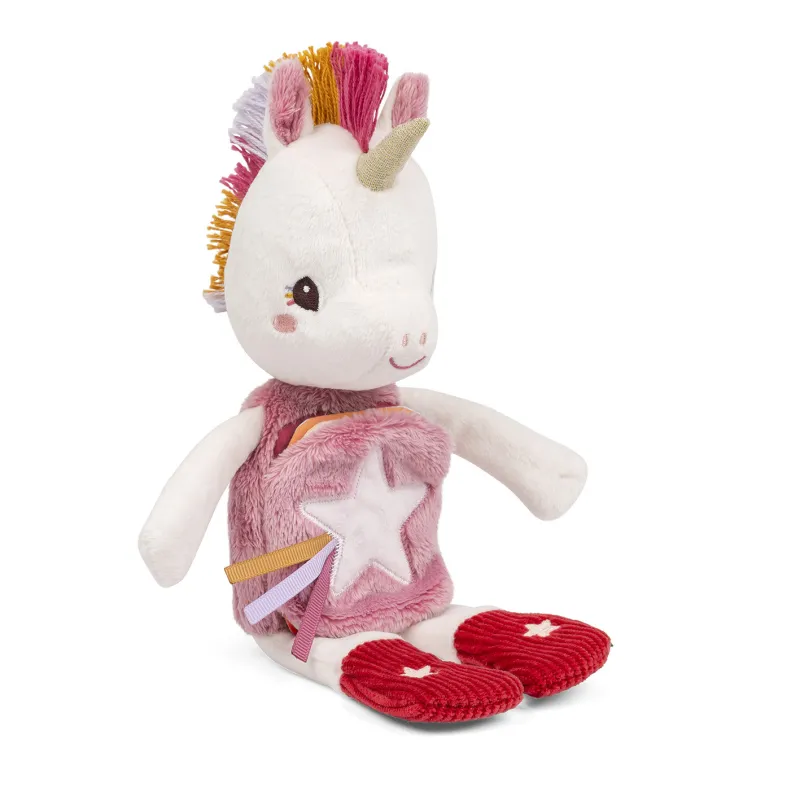Lena de Eenhoorn Glow-in-the-Dark Pluche en Stoffen Boek