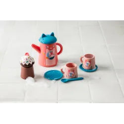 Bath Toy - Tea Set Jeanne the Cat