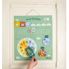 Fabric Calendar for Children "Au Fil du Temps" (FR)