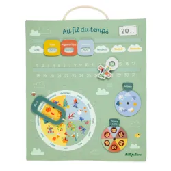 Kinder-Stoffkalender Im Laufe der Zeit (FR)