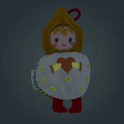 Kerstdecoratie - Mimmi omkeerbare en fosforescerende stoffen elf