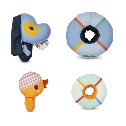 Floating Bath Toys - Jules the Dog and His Duck with Floats