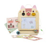 Jeanne the Cat Magic Wooden Slate