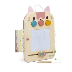 Jeanne die Katze Zaubertafel aus Holz