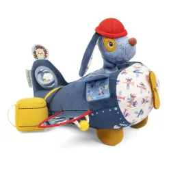 Jules der Hund Baby-Flugzeug-Aktivitätsspielzeug