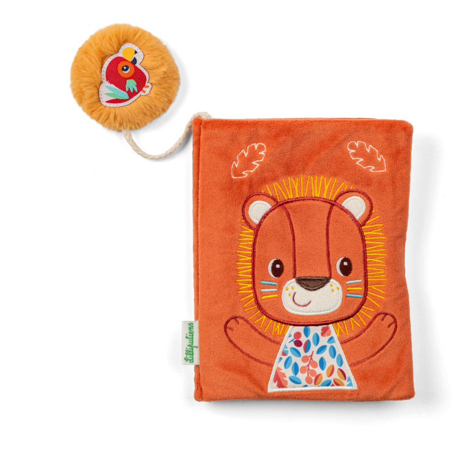 Jack the Lion Fabric Photo Album
