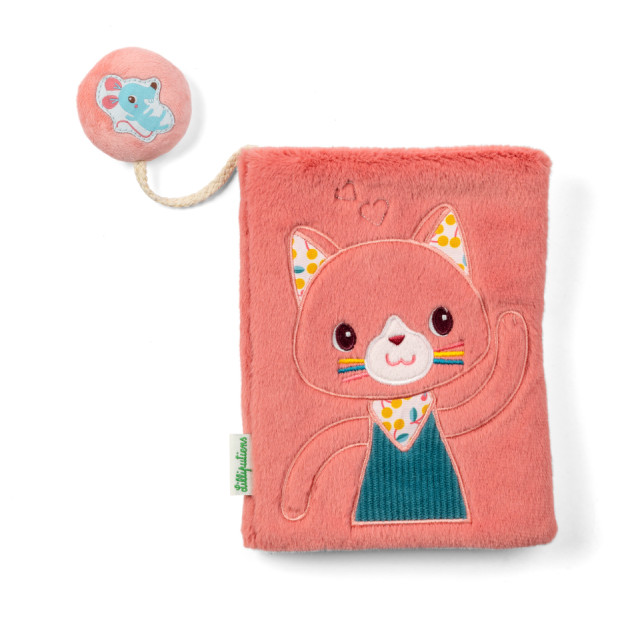 Jeanne the Cat Fabric Photo Album