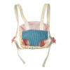 Jeanne Fabric Doll and Baby Carrier