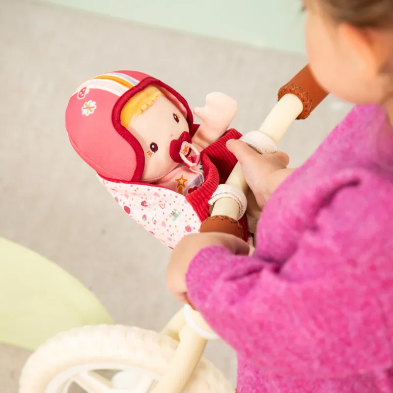 Lena Fabric Doll and Bike Seat